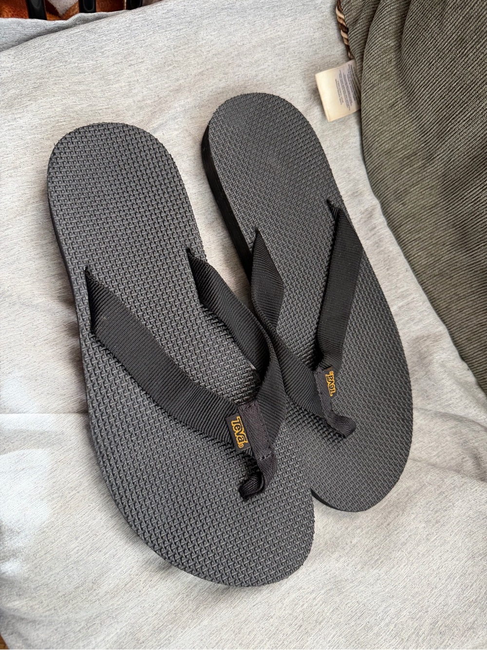 Teva Black Men's Flip-Flop Sandals